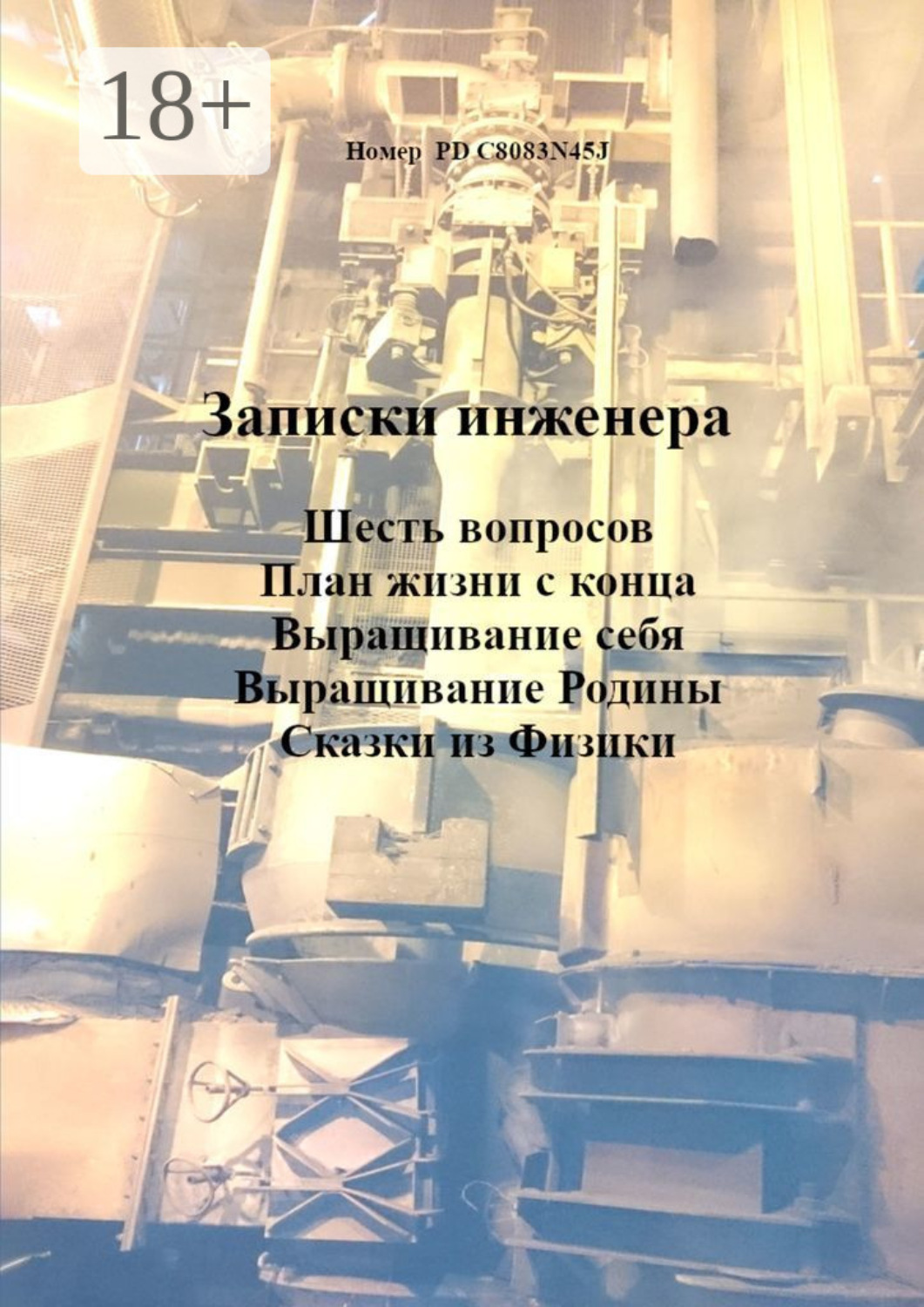 Обложка книги «Записки инженера. Шесть вопросов. План жизни с конца. Выращивание себя. Выращивание Родины. Сказки из физики»