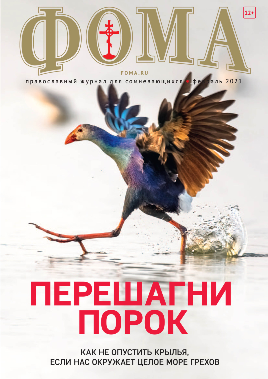 Обложка книги «Журнал «Фома». № 2(214) / 2021 (+epub)»