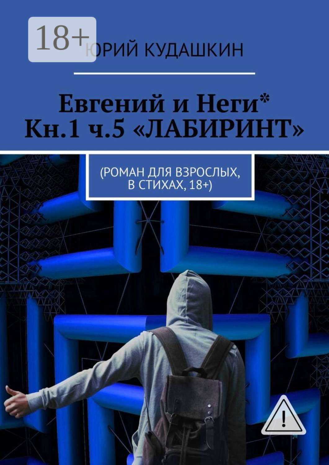 Обложка книги «Евгений и Неги* Кн.1 ч.5 «Лабиринт». Роман для взрослых, в стихах, 18+»
