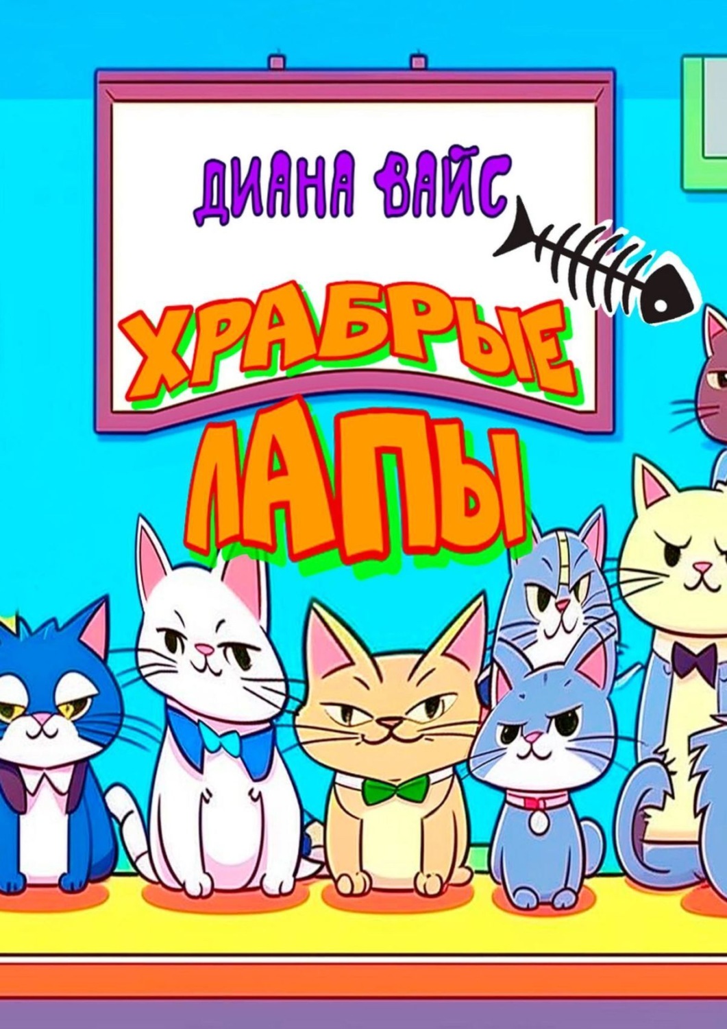 Обложка книги «Храбрые лапы. Детская сказка»