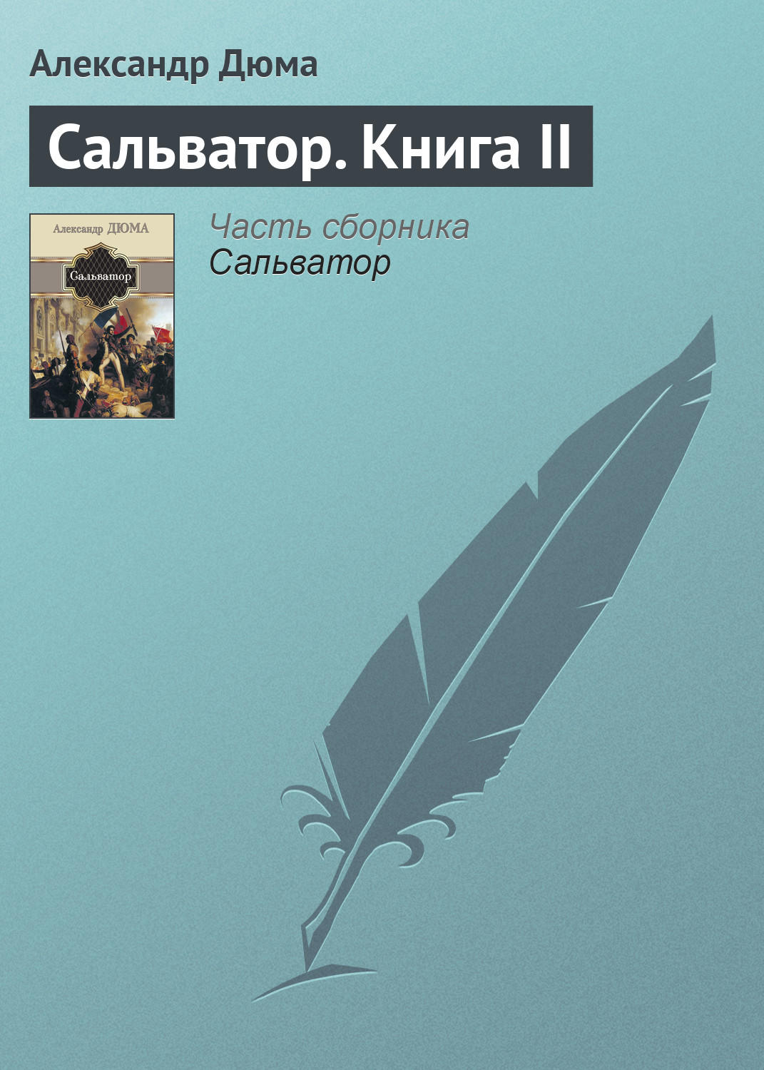 Обложка книги «Сальватор. Книга II»
