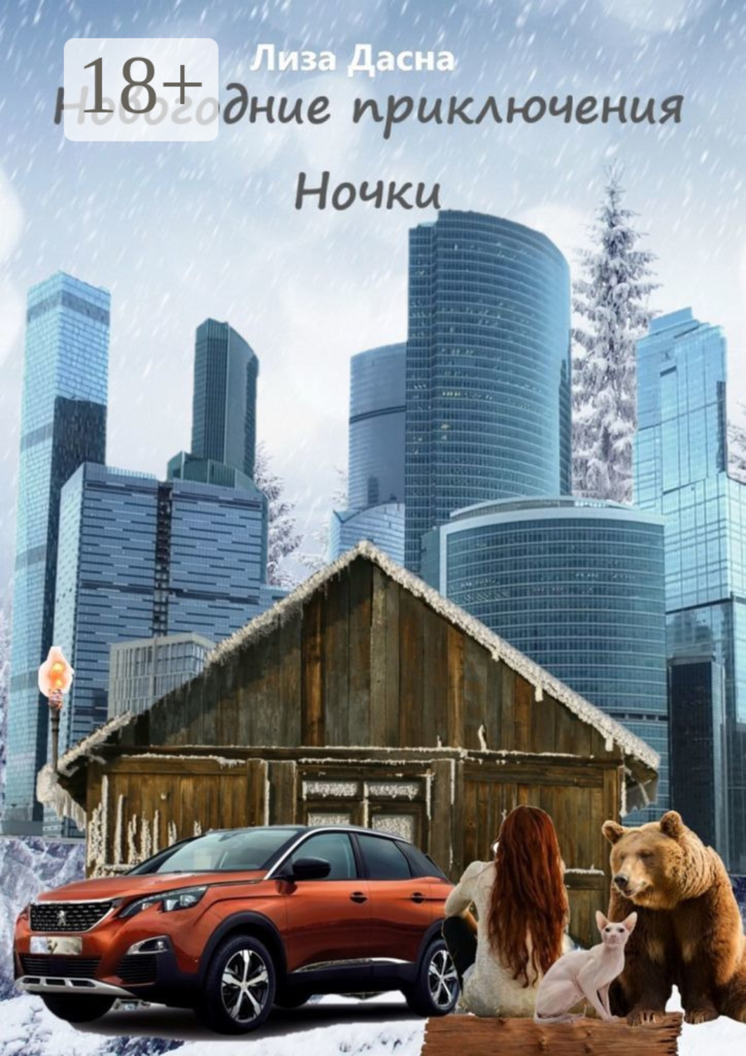 Обложка книги «Новогодние приключения Ночки»