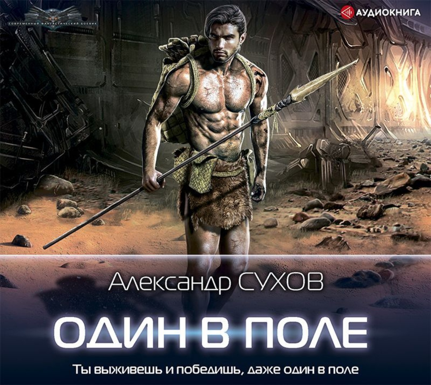 Обложка книги «Лёд. Один в поле»