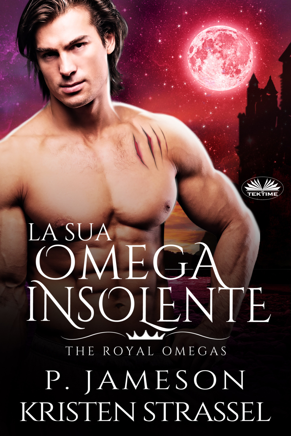 Обложка книги «La Sua Omega Insolente»