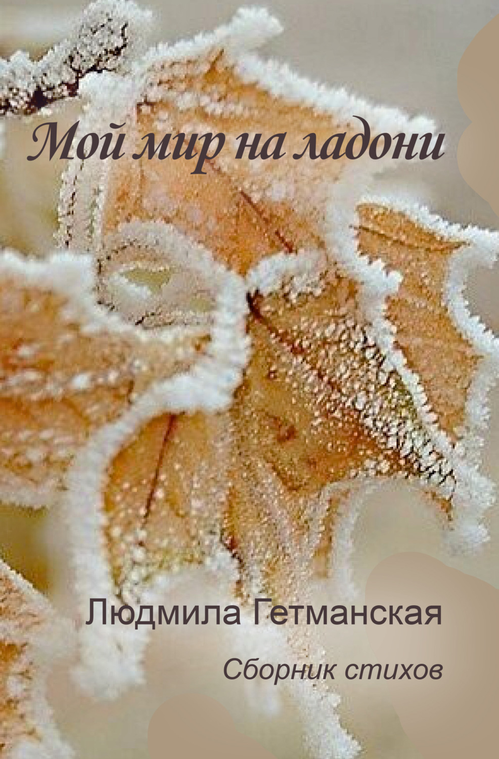 Обложка книги «Мой мир на ладони»