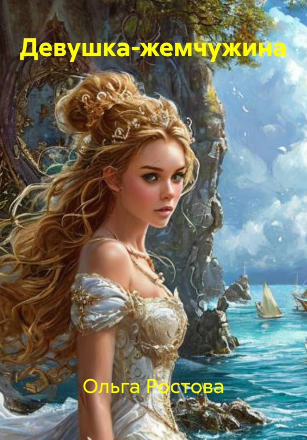 Обложка книги «Девушка-жемчужина»