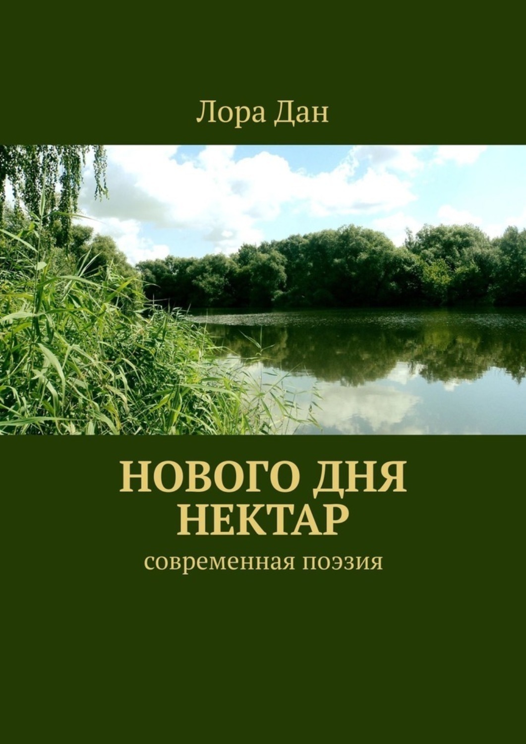 Обложка книги «Нового дня нектар. Современная поэзия»