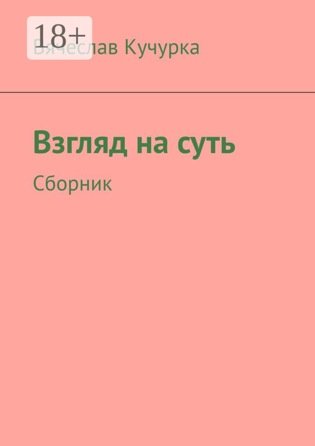 Обложка книги «Взгляд на суть. Сборник»