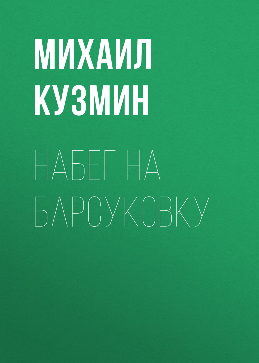 Обложка книги «Набег на Барсуковку»