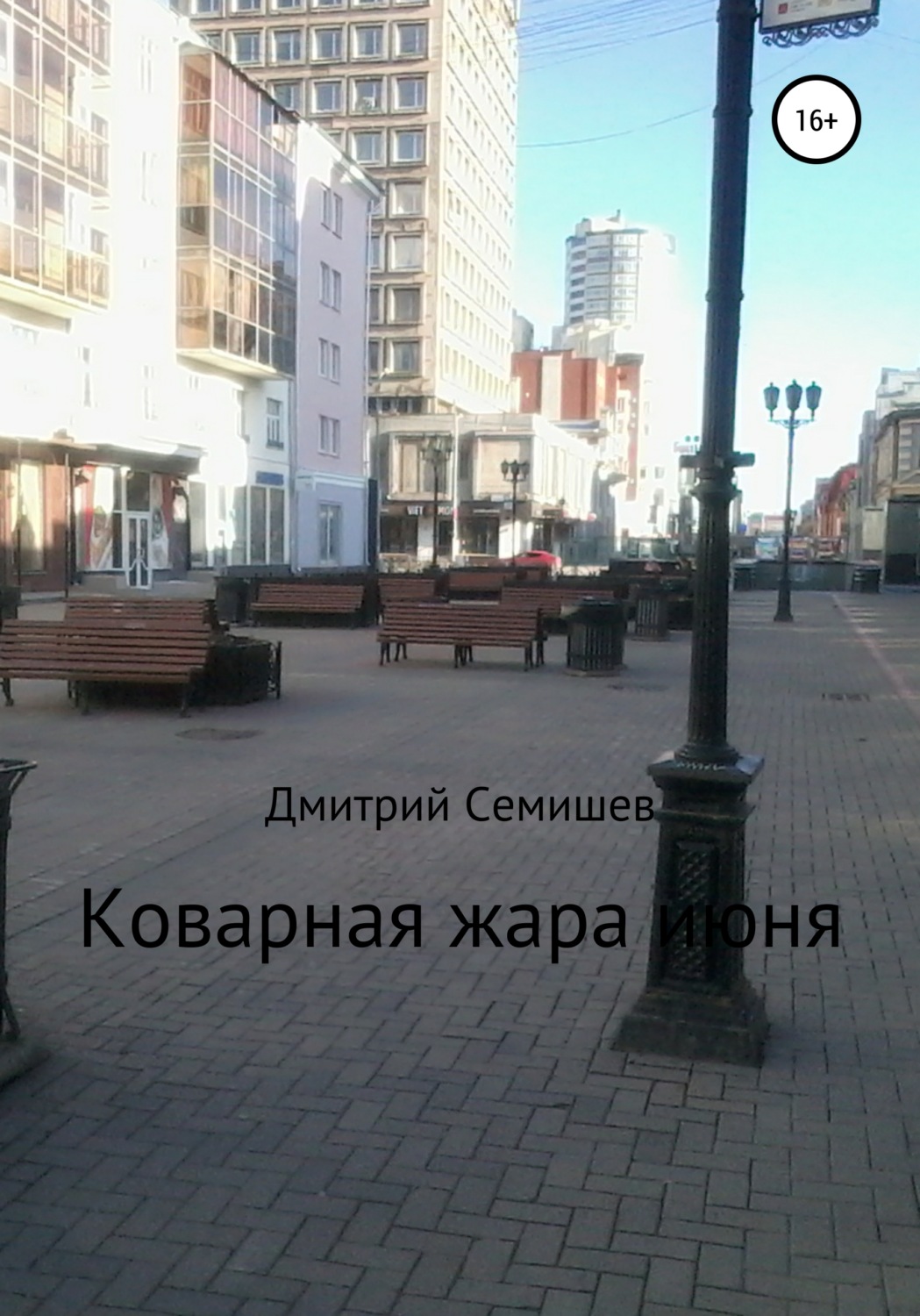 Обложка книги «Коварная жара июня»