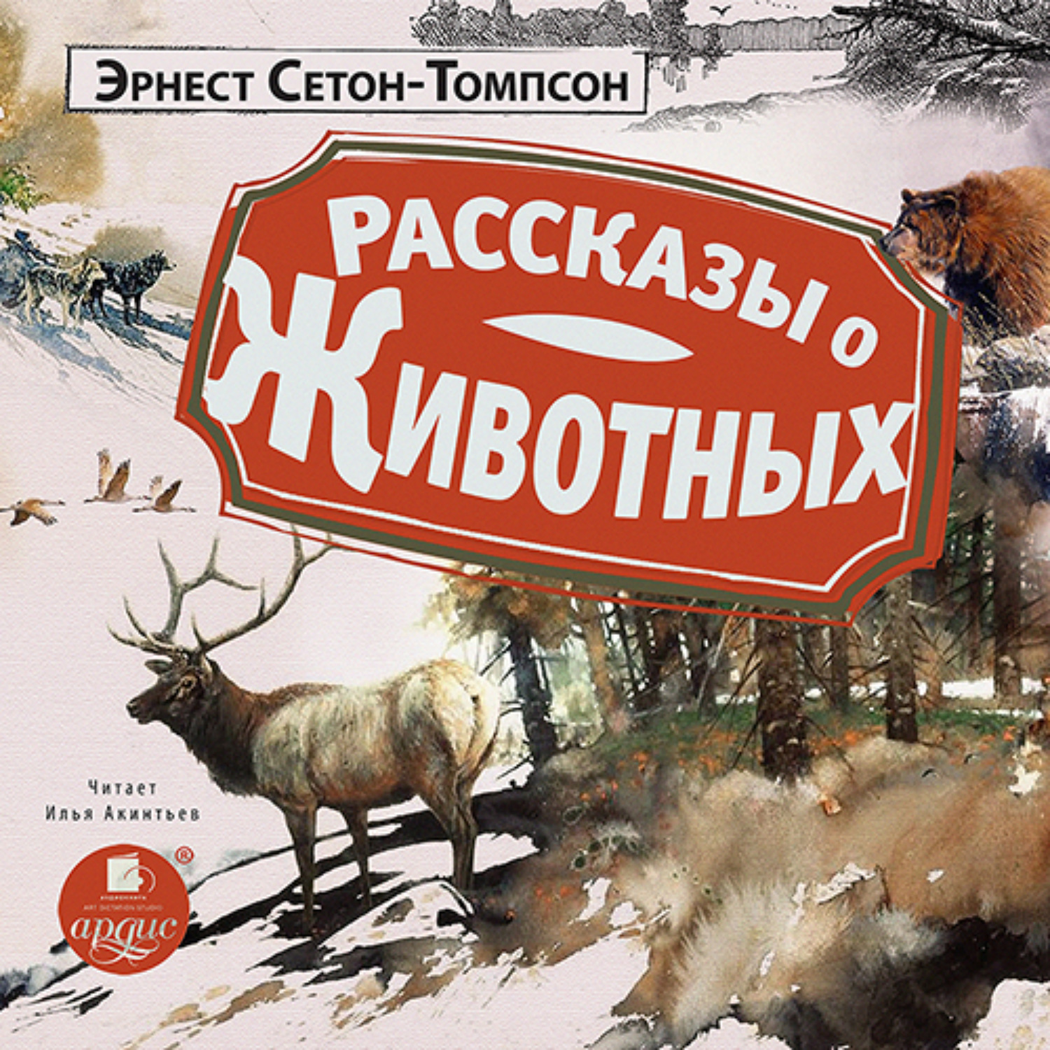 Обложка книги «Рассказы о животных»