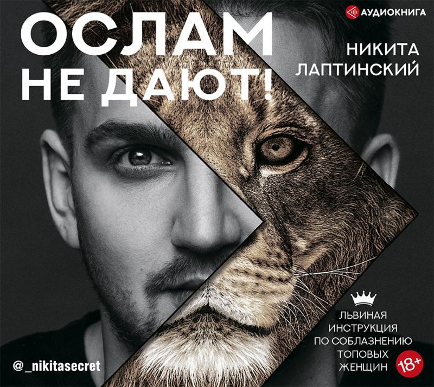 Обложка книги «Ослам не дают! Львиная инструкция по соблазнению топовых женщин»