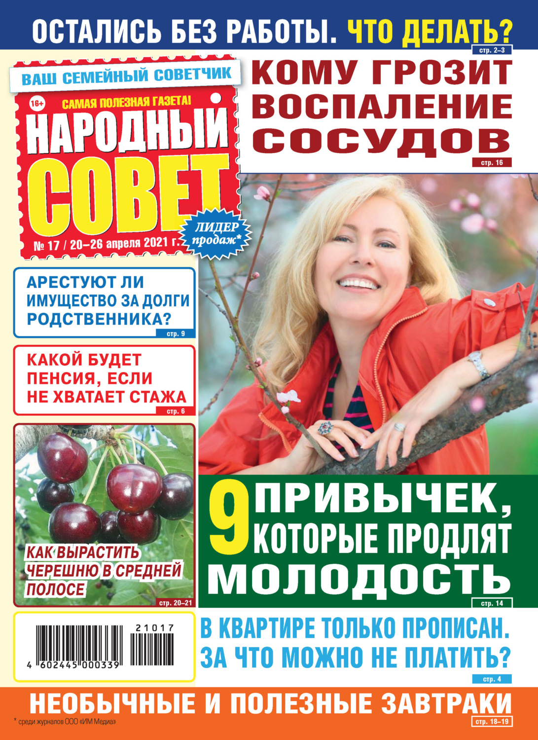 Обложка книги «Народный совет №17/2021»