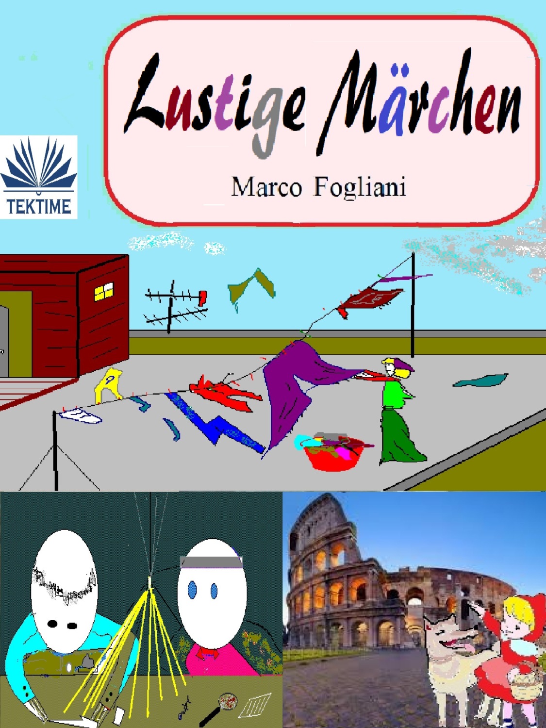Обложка книги «Lustige Märchen»