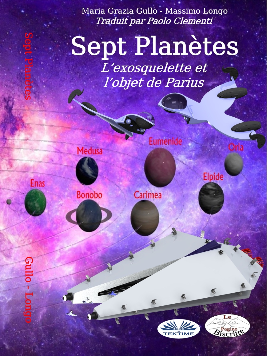 Обложка книги «Sept Panètes»