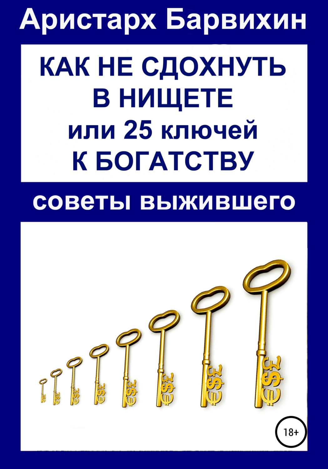 Обложка книги «Как не сдохнуть в нищете, или 25 ключей к богатству»