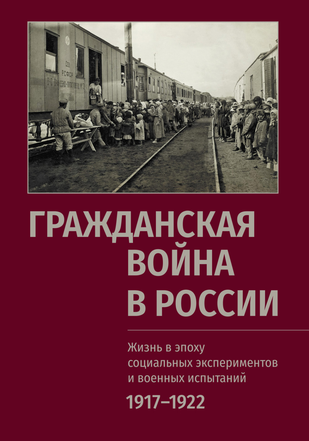Обложка книги «Гражданская война в России: Жизнь в эпоху социальных экспериментов и военных испытаний. 1917–1922»