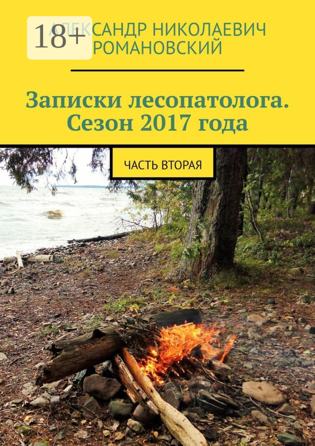 Обложка книги «Записки лесопатолога. Сезон 2017 года. Часть вторая»