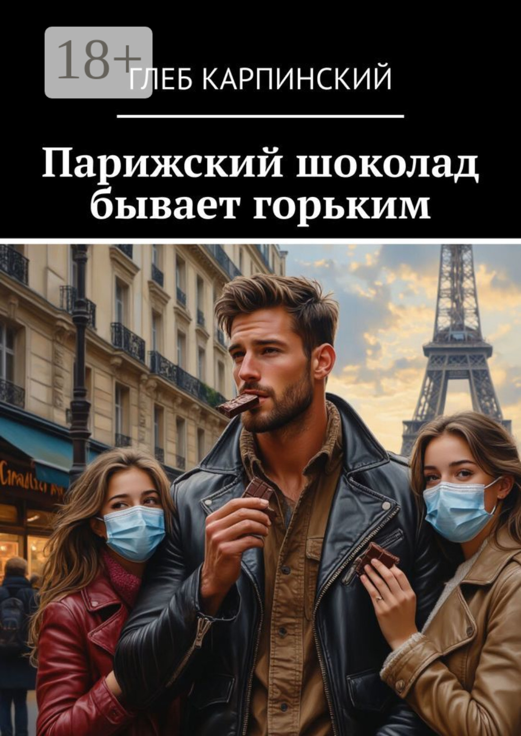 Обложка книги «Парижский шоколад бывает горьким»