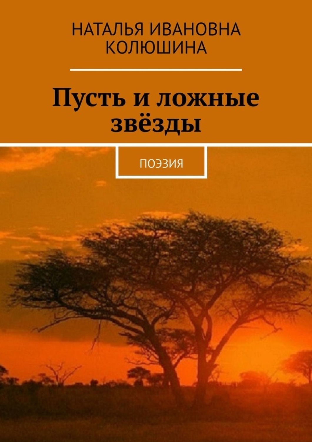 Обложка книги «Пусть и ложные звёзды. Поэзия»