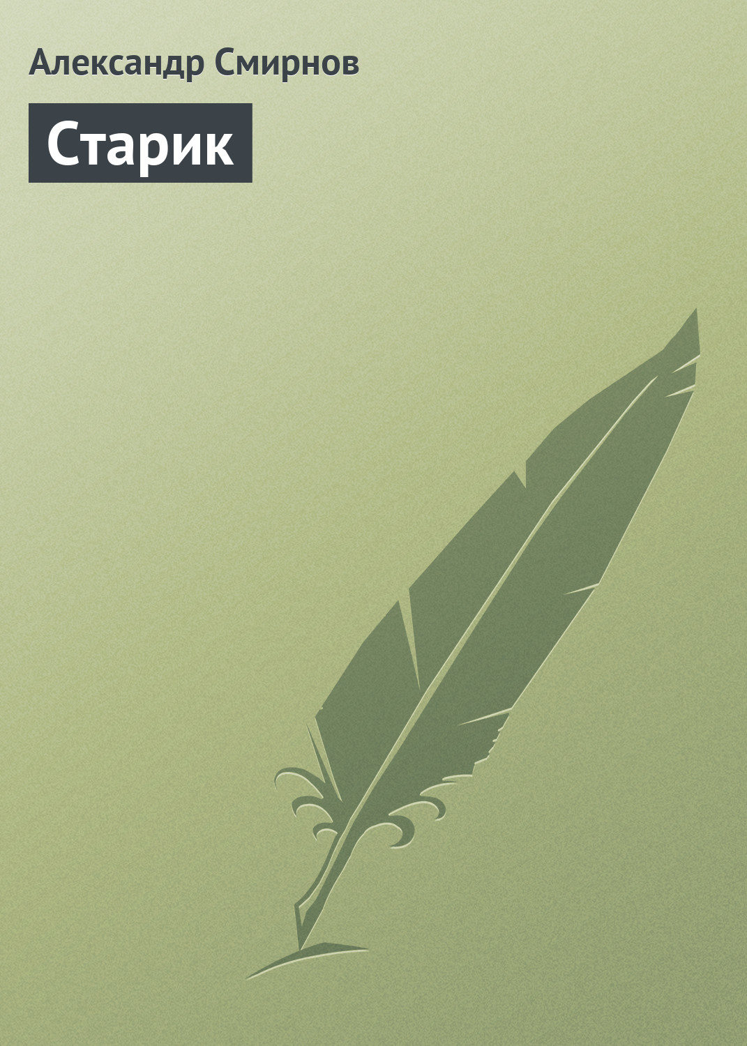 Обложка книги «Старик»