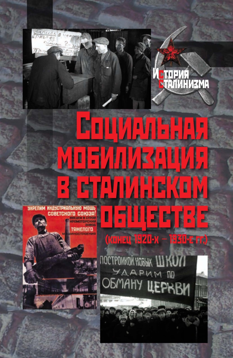 Обложка книги «Социальная мобилизация в сталинском обществе (конец 1920-х – 1930-е гг.)»