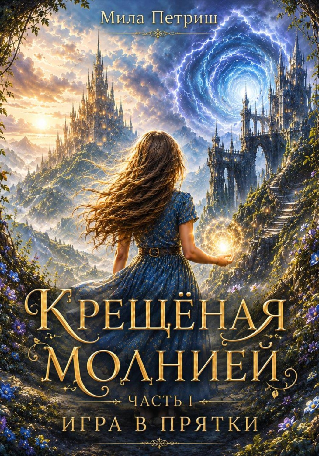 Обложка книги «Крещёная молнией. Часть I. Игра в прятки»