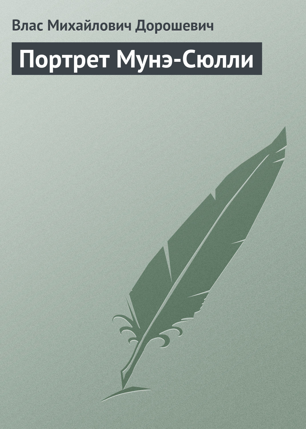Обложка книги «Портрет Мунэ-Сюлли»
