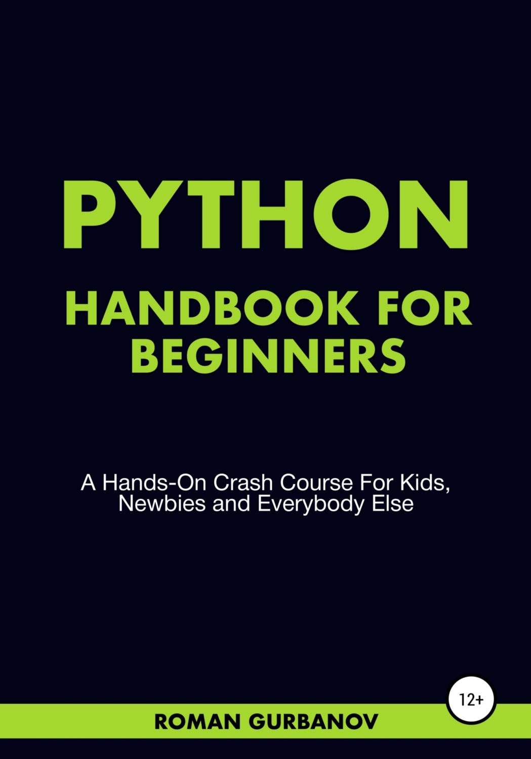 Обложка книги «Python Handbook For Beginners»