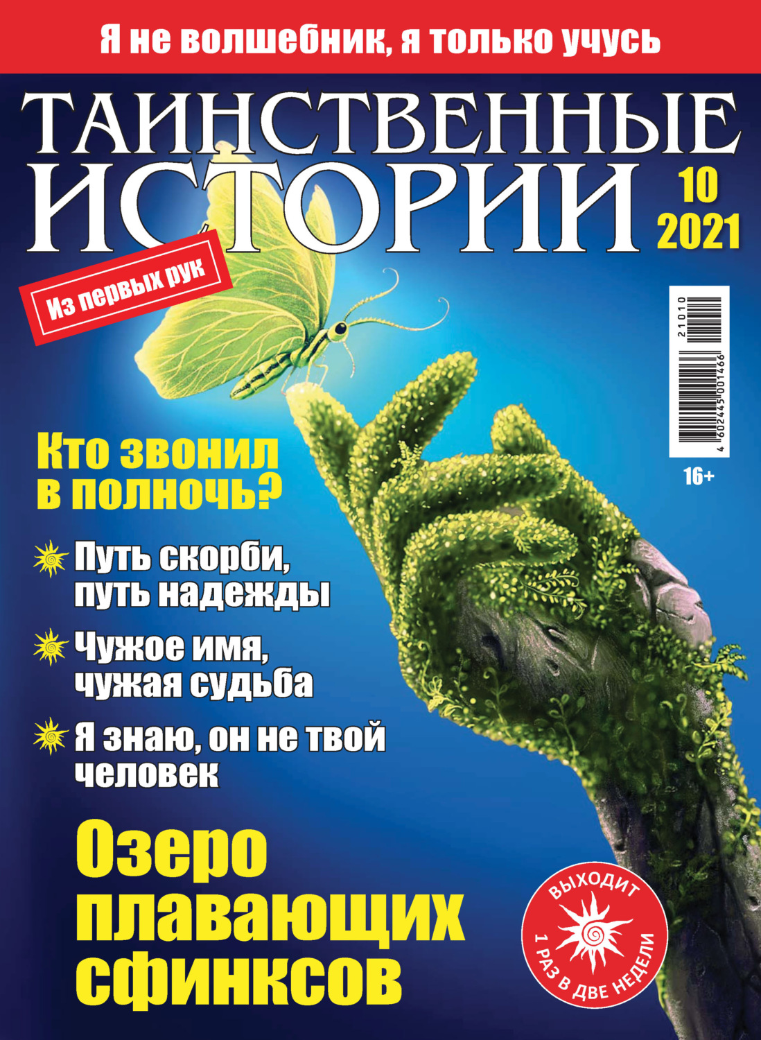 Обложка книги «Таинственные истории №10/2021»