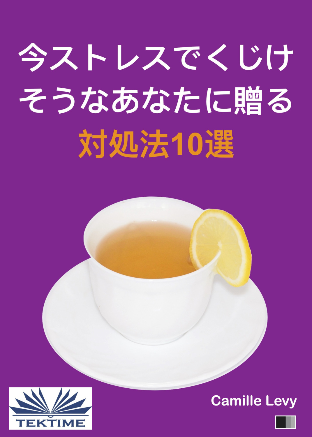 Обложка книги «今ストレスでくじけそうなあなたに贈る対処法10選»