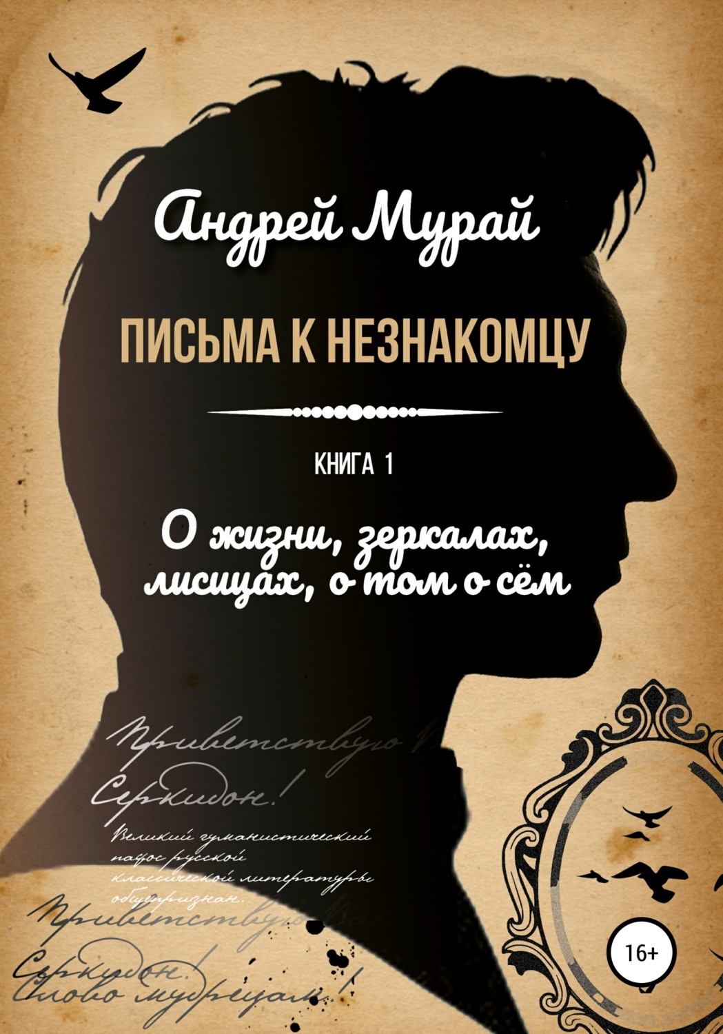 Обложка книги «Письма к незнакомцу. Книга 1. О жизни, зеркалах, лисицах, о том о сем»