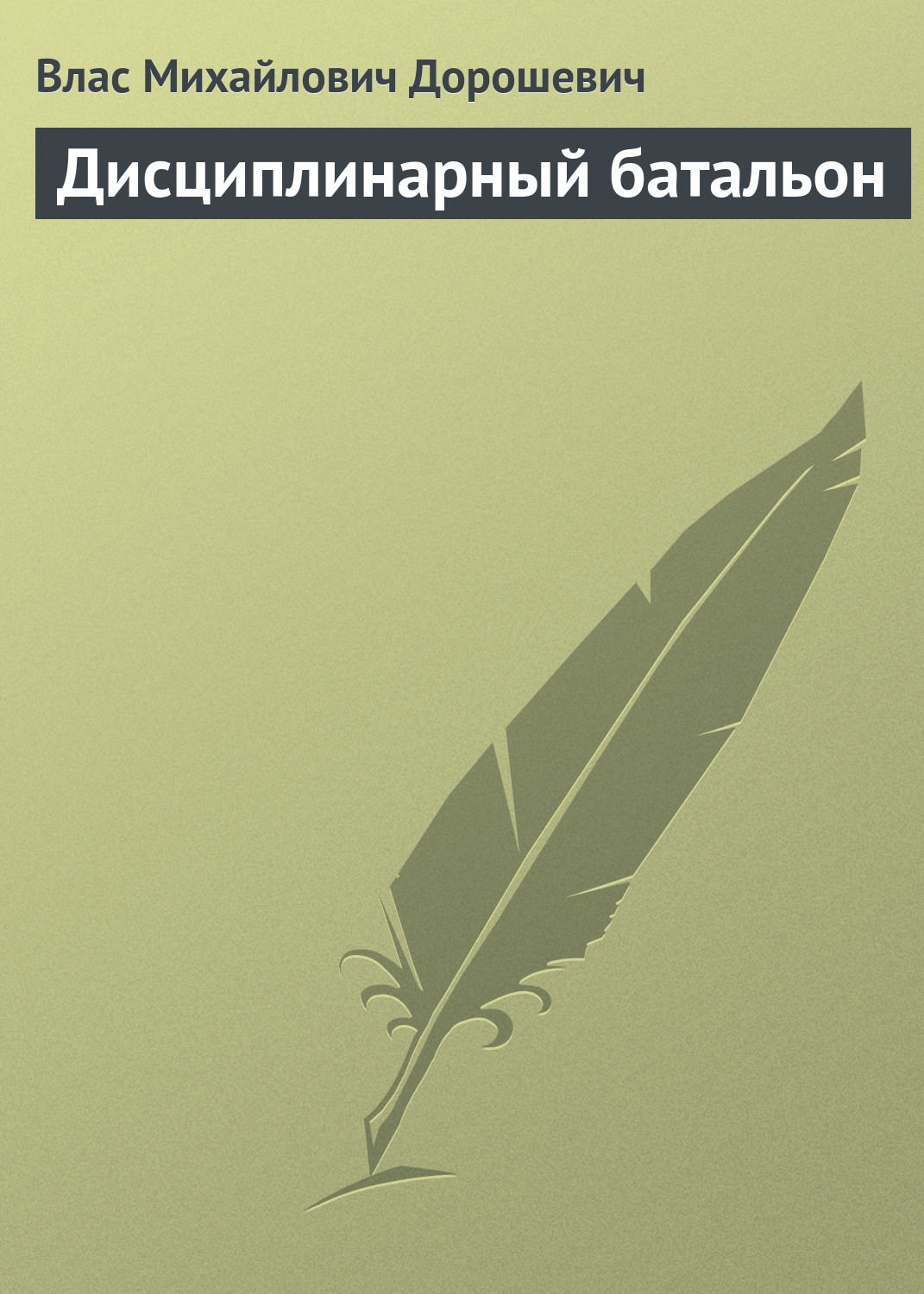 Обложка книги «Дисциплинарный батальон»