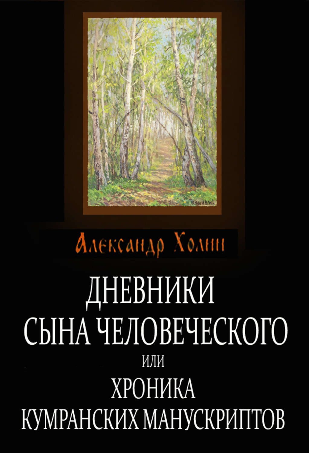 Обложка книги «Дневники сына человеческого, или Хроника Кумранских манускриптов»