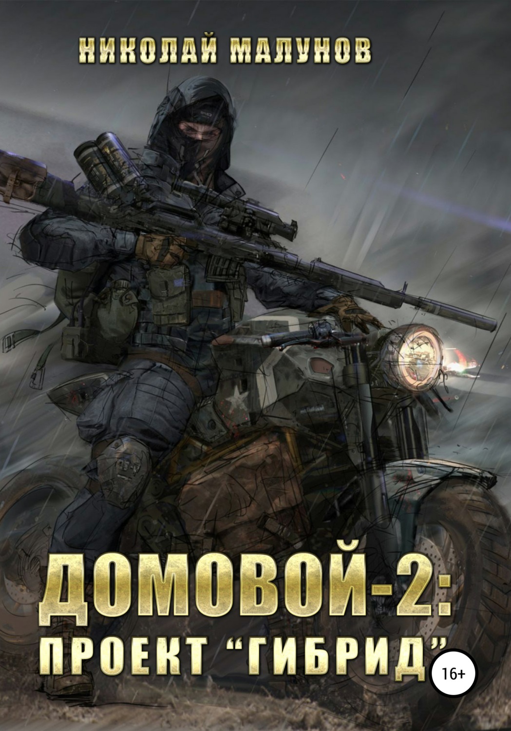 Обложка книги «Домовой-2: проект «Гибрид»»