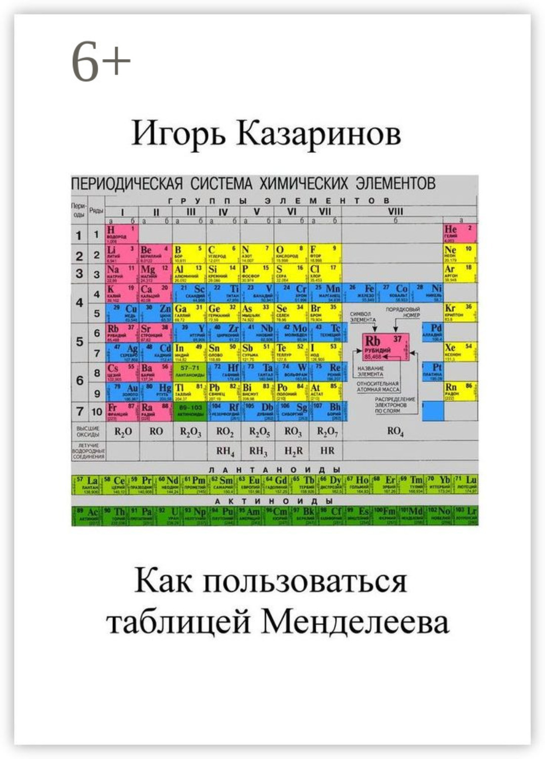 Обложка книги «Как пользоваться таблицей Менделеева»