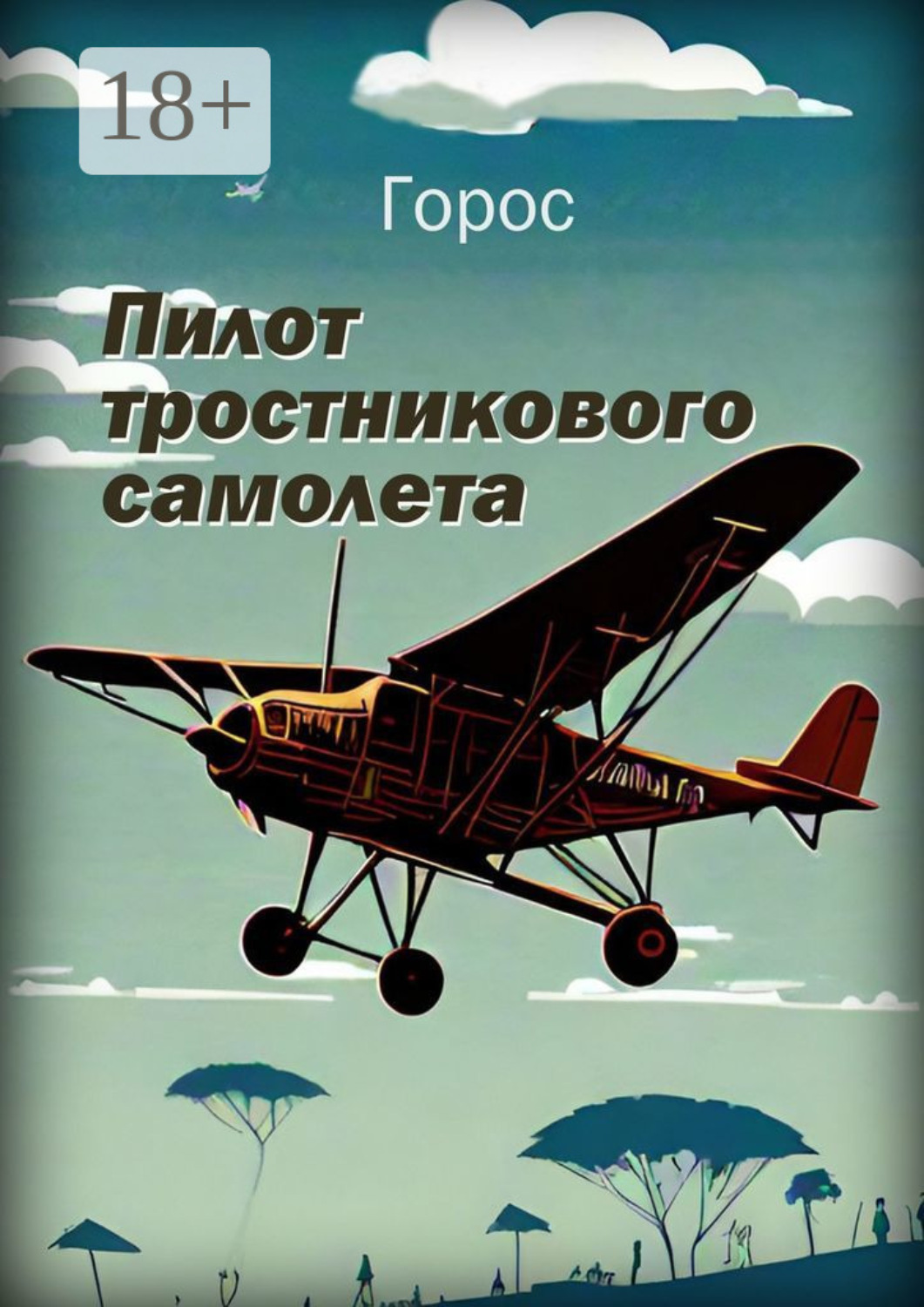 Обложка книги «Пилот тростникового самолета»