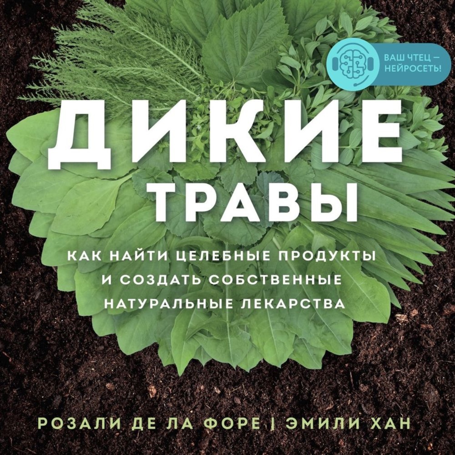 Обложка книги «Дикие травы. Как найти целебные продукты и создать собственные натуральные лекарства»
