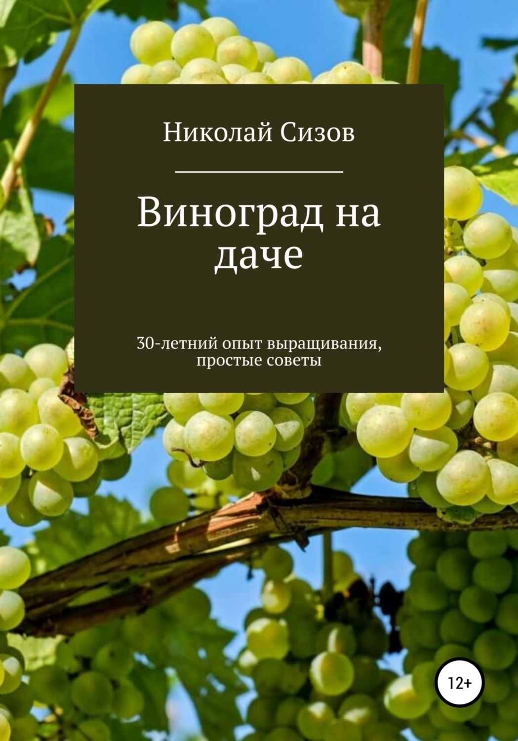 Обложка книги «Как вырастить виноград на даче в Средней полосе России»
