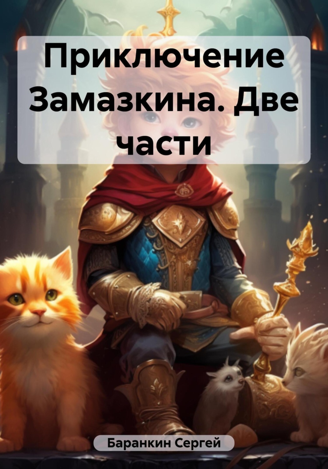 Обложка книги «Приключение Замазкина. Две части»