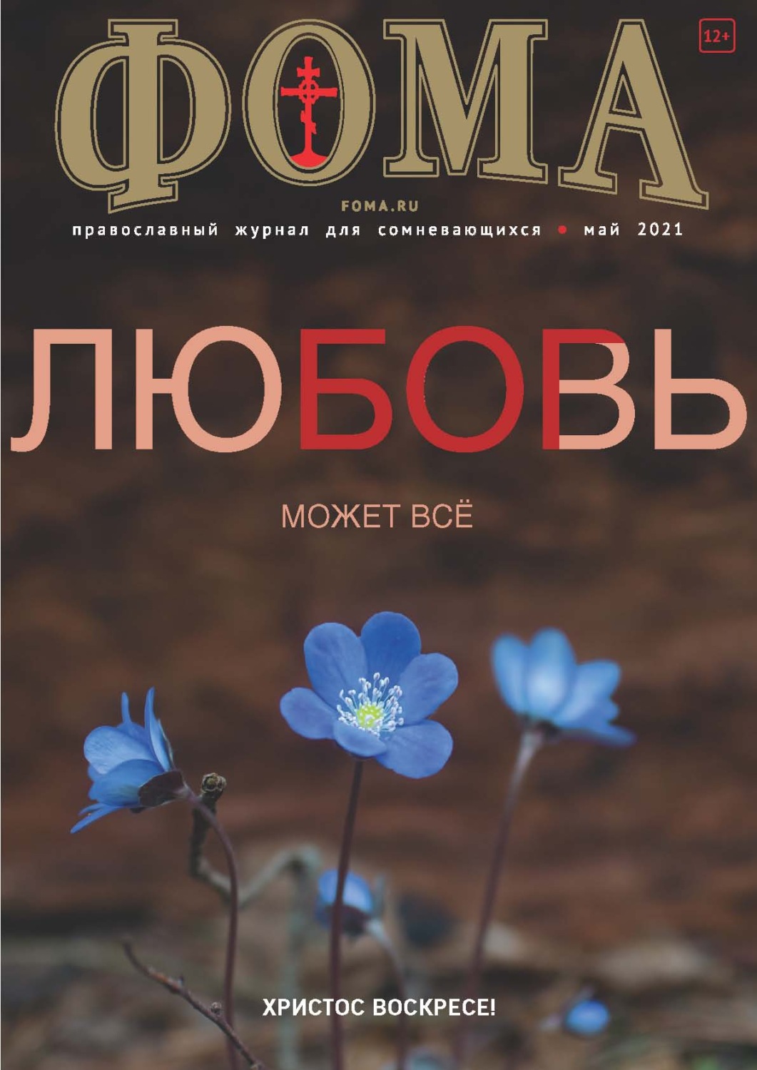 Обложка книги «Журнал «Фома». № 5(217) / 2021 (+ epub)»