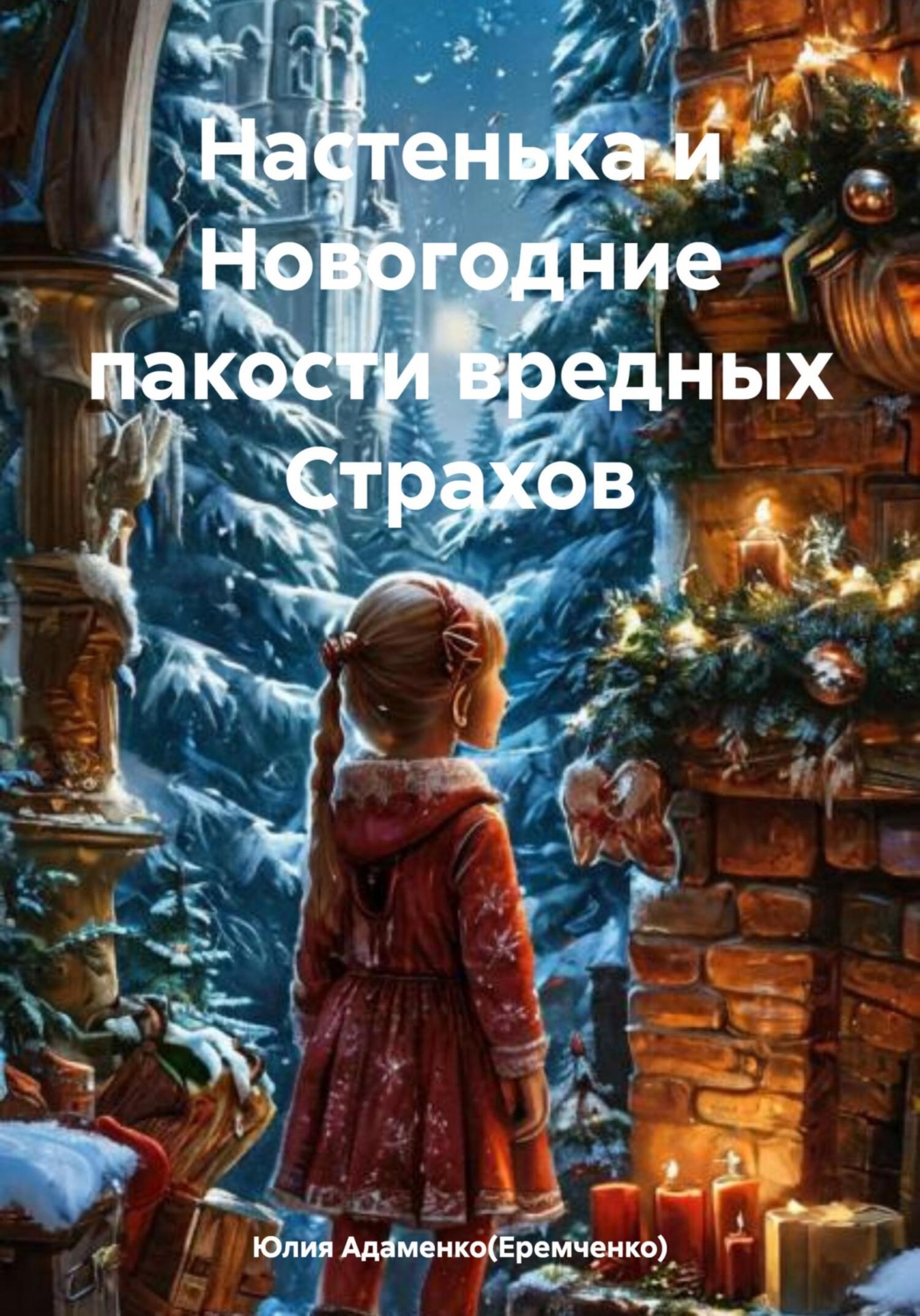 Обложка книги «Настенька и Новогодние пакости вредных Страхов»