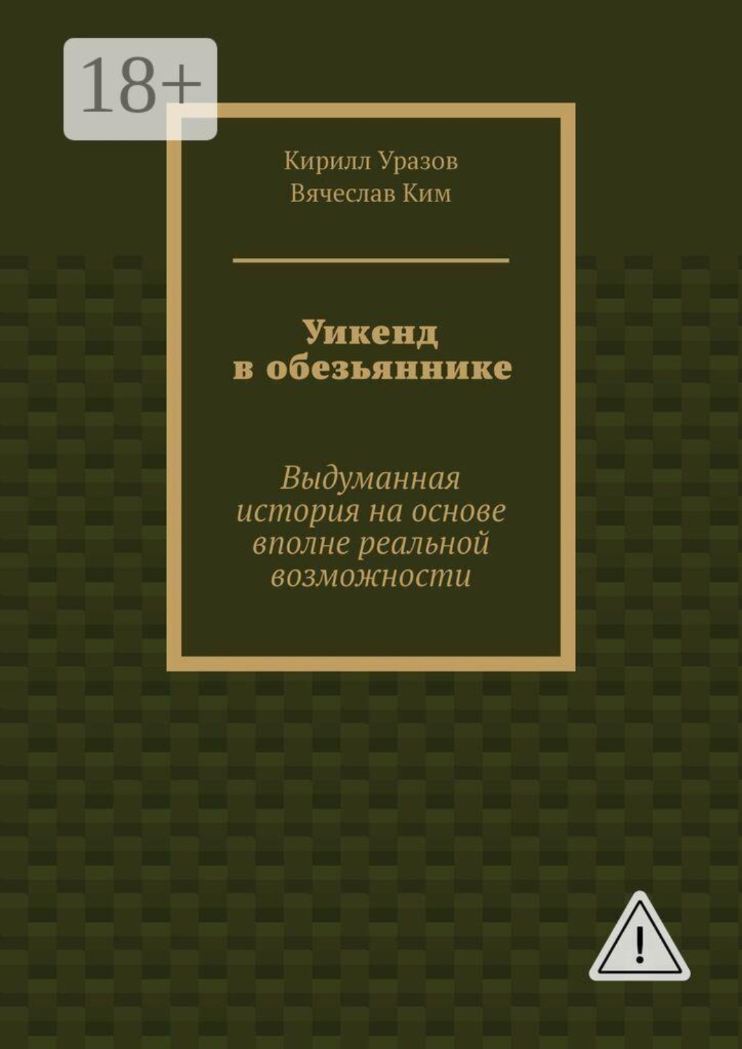 Обложка книги «Уикенд в обезьяннике. Выдуманная история на основе вполне реальной возможности»