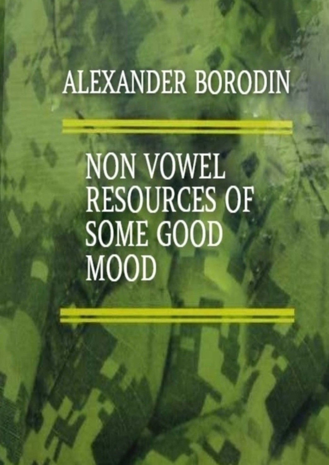 Обложка книги «Non vowel resources of some good mood»