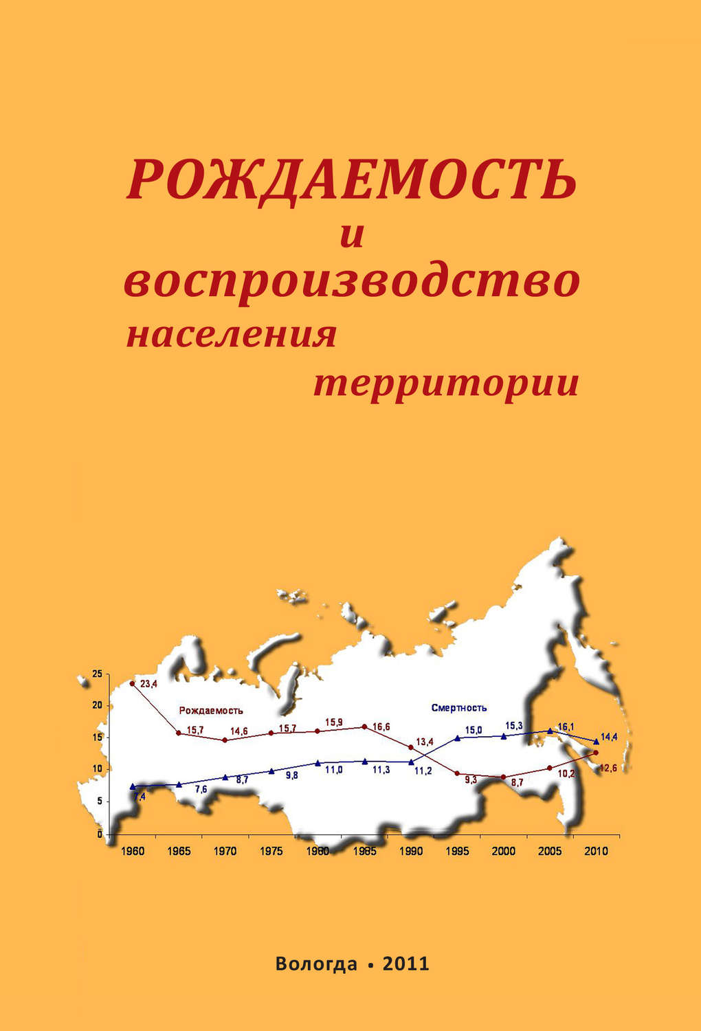 Обложка книги «Рождаемость и воспроизводство населения территории»