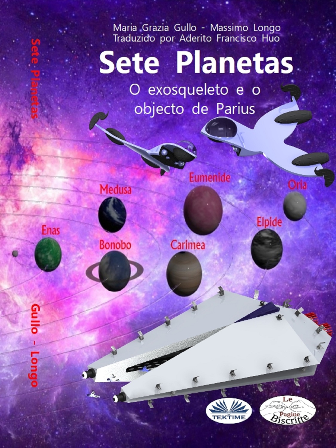 Обложка книги «Sete Planetas»