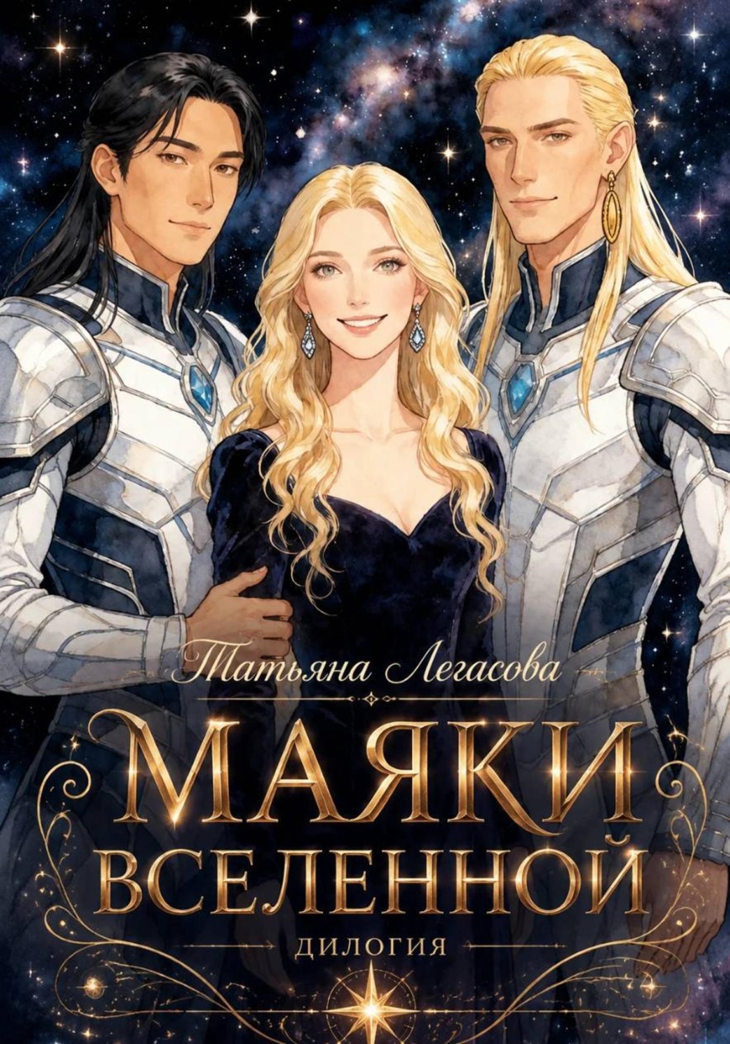 Обложка книги «Маяки Вселенной. Книга 1. Квазар»