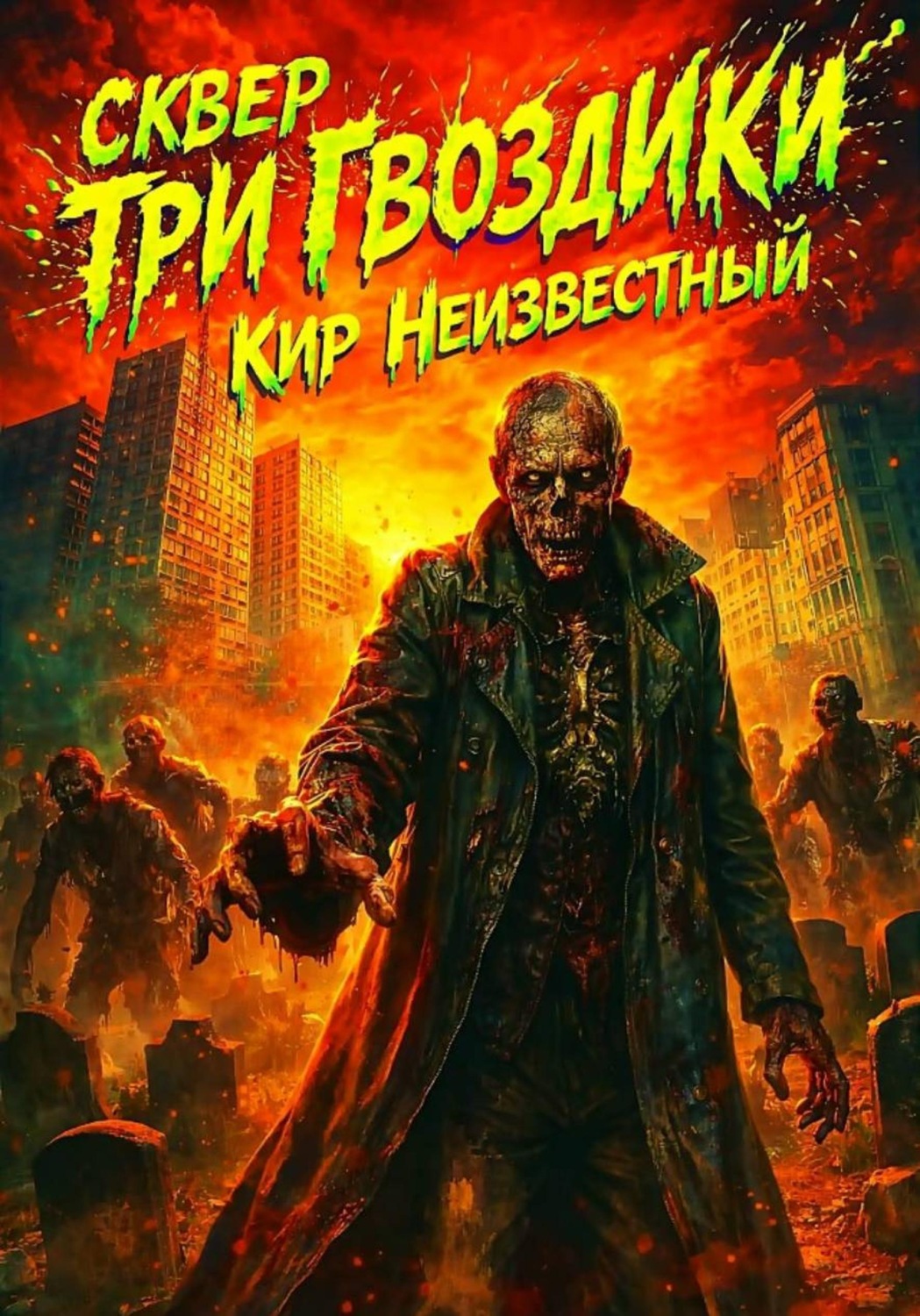 Обложка книги «Сквер «Три гвоздики»»