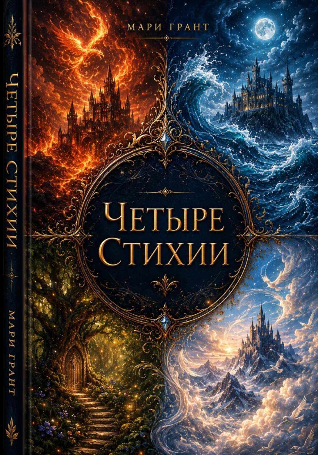 Обложка книги «Четыре стихии»