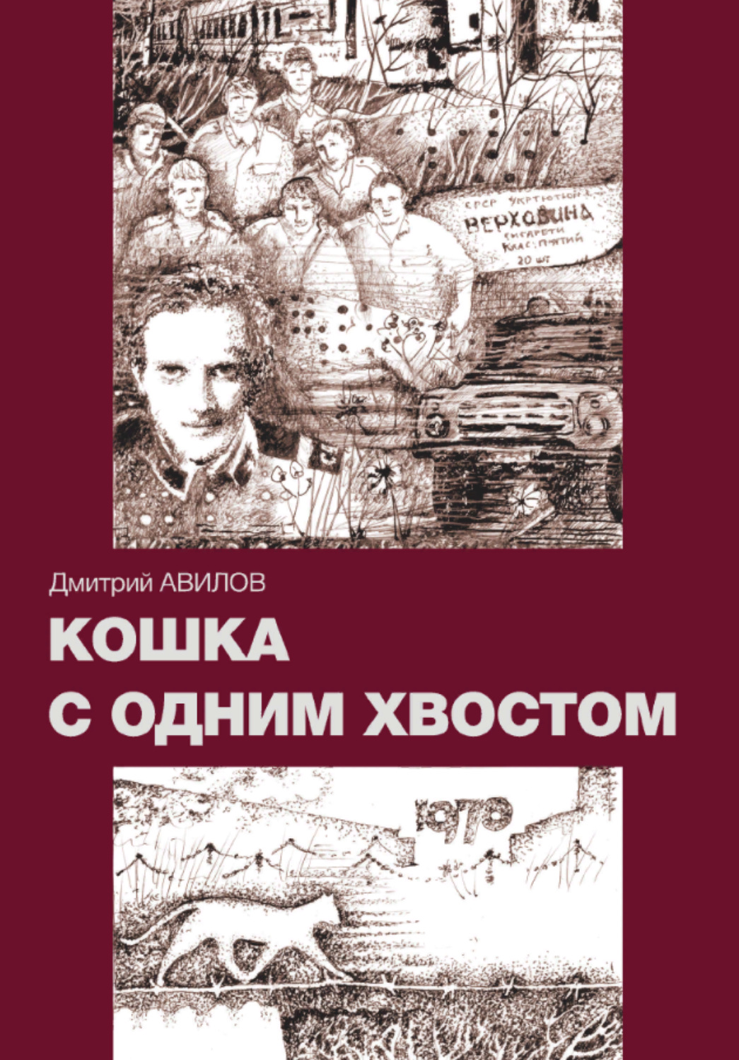 Обложка книги «Кошка с одним хвостом»